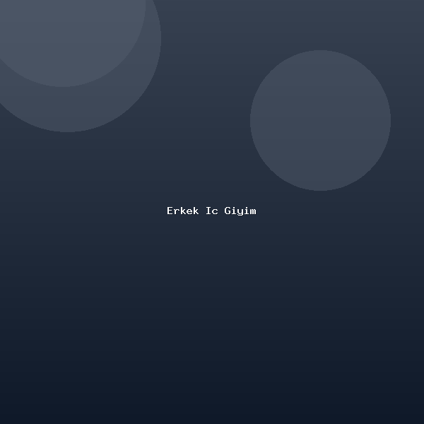 Erkek İç Giyim