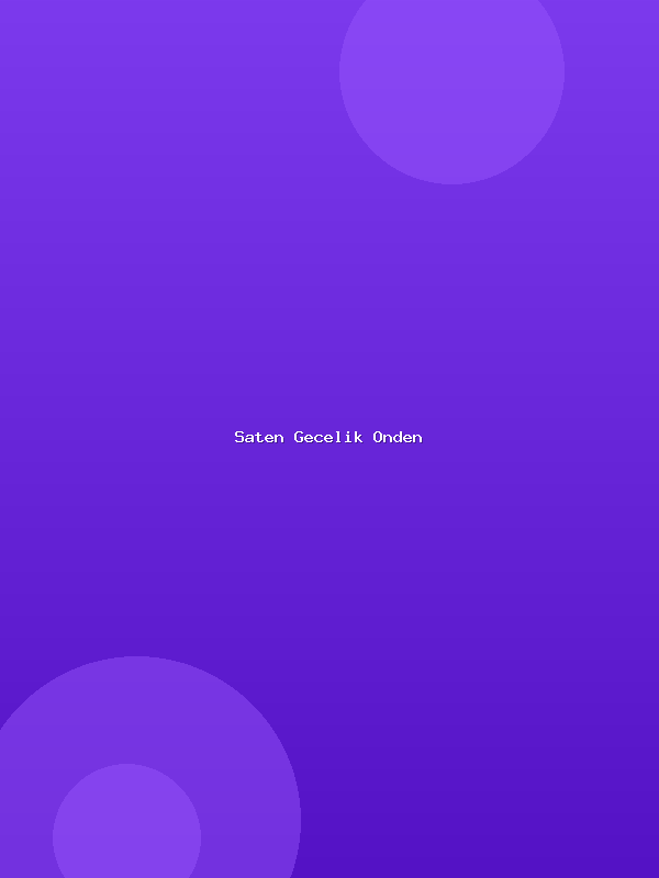 Saten Gecelik